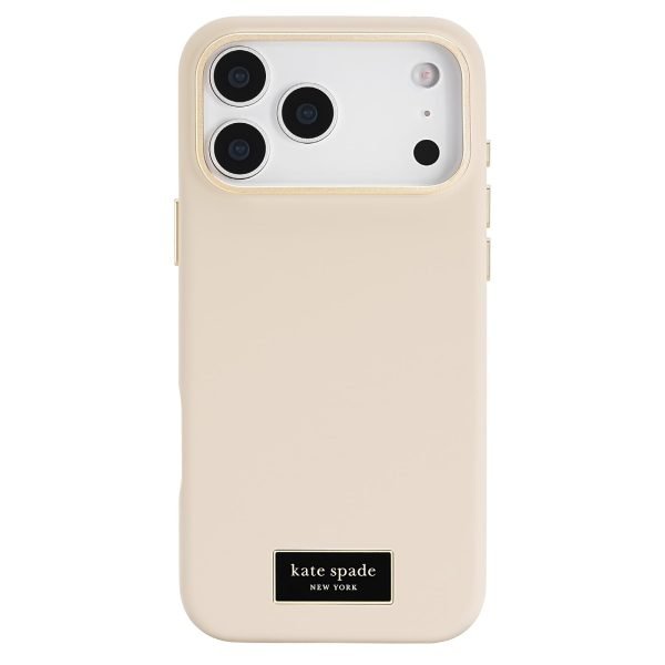 kate spade new york iPhone 17 Pro Max Case - Icon Perfect Beige