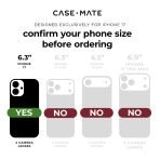 Case-Mate iPhone 17 Case - Tough Black