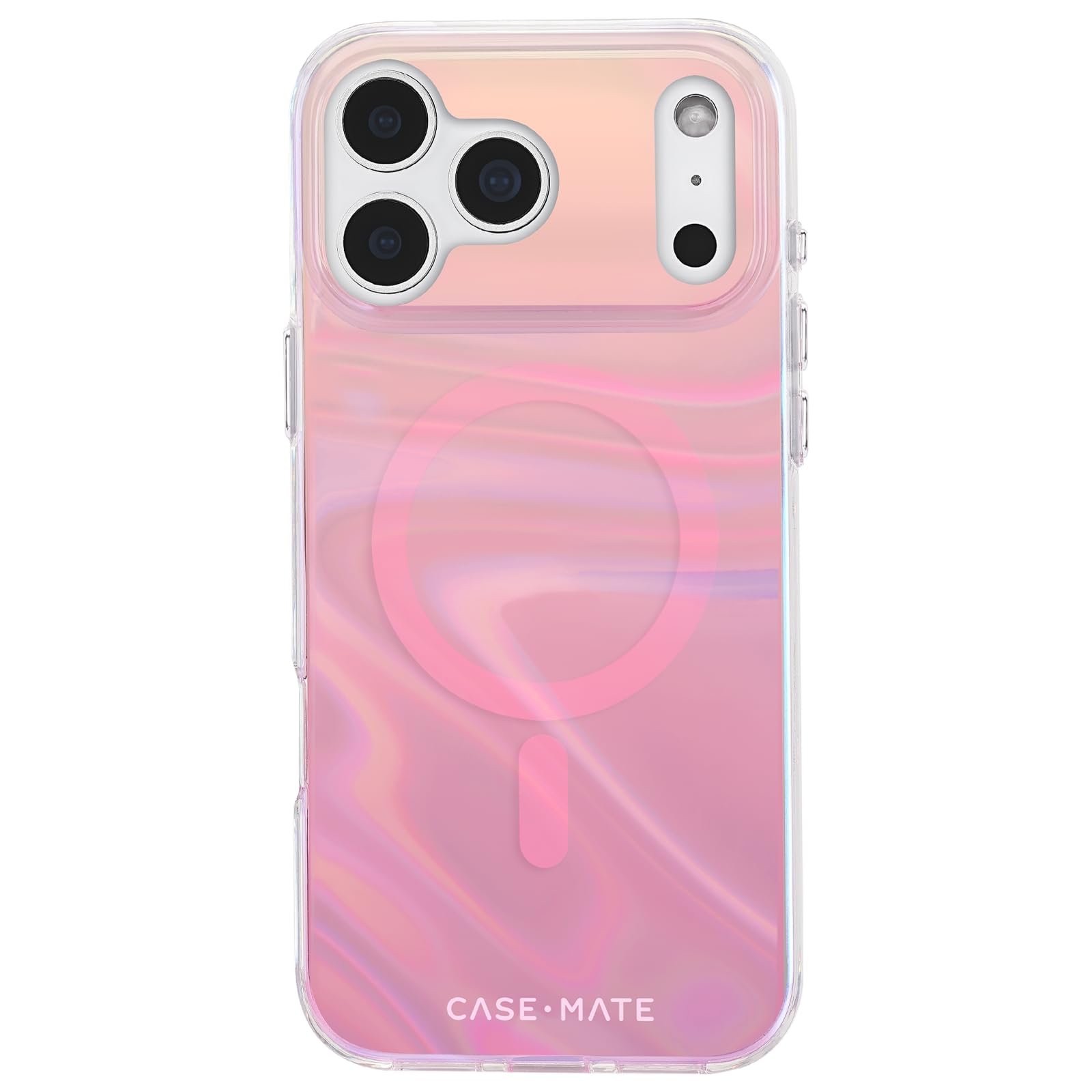 Case-Mate Soap Bubble iPhone 17 Pro Max Case - Peach Iridescent Case-Mate Soap Bubble iPhone 17 Pro Max Case - Peach Iridescent