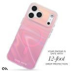 Case-Mate Soap Bubble iPhone 17 Pro Max Case - Peach Iridescent