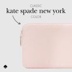 kate spade new york Puffer Laptop Sleeve Cover 14"- Chalk Pink