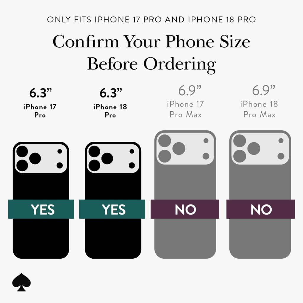 kate spade new york iPhone 17 Pro Case - Tortoise