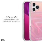 Case-Mate Soap Bubble iPhone 17 Pro Max Case - Peach Iridescent