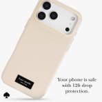 kate spade new york iPhone 17 Pro Max Case - Icon Perfect Beige