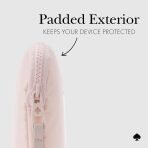 kate spade new york Puffer Laptop Sleeve Cover 14"- Chalk Pink