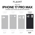 FLAUNT Official Square iPhone 17 Pro Max Case - Abalone Shell