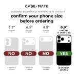 Case-Mate iPhone 17 Pro Max Case - Tough Black
