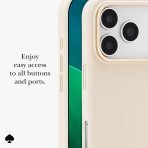 kate spade new york iPhone 17 Pro Max Case - Icon Perfect Beige