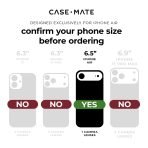 Case-Mate iPhone Air Case - Tough Black
