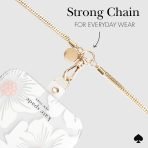 kate spade new york Crossbody Phone Chain - Neck Chain Holder - Heart of Gold