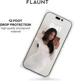 FLAUNT Official Square iPhone 17 Case - Pink Mother of Pearl