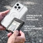 Pelican Magnetic Money Clip Wallet - RFID Blocking Card Holder - Black