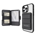 Pelican MagSafe Wallet for iPhone - Snap-On Phone Magnetic Wallet - Black