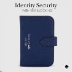 kate spade new york Morgan Magnetic Wallet/Card Holder - Navy