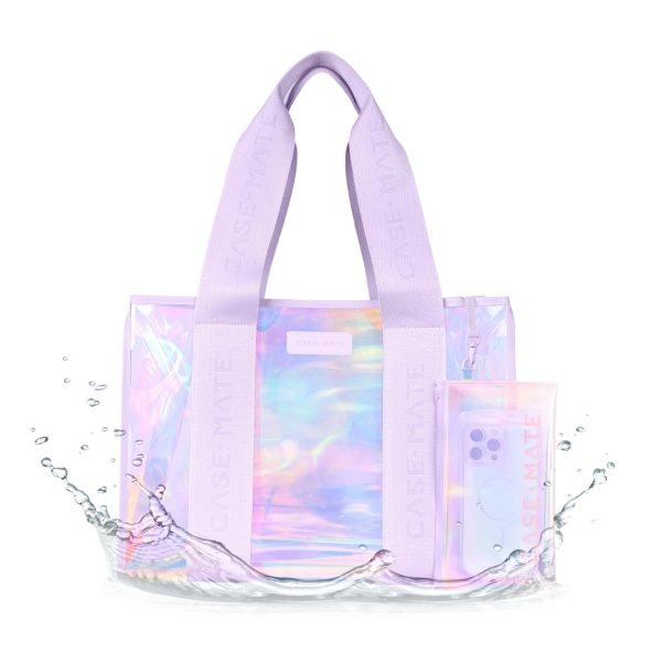 Case-Mate Official Soap Bubble Large Jelly Tote - Iridescent