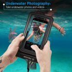 Pelican Marine IP68 Waterproof Phone Pouch (XL Size) - Black