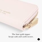 kate spade new york Devin Clutch/Small MagSafe Wallet for Women -Chalk Pink