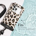 kate spade new york IP68 Floating Waterproof Phone Pouch - City Leopard