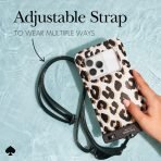 kate spade new york IP68 Floating Waterproof Phone Pouch - City Leopard