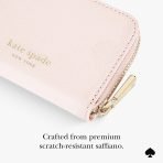 kate spade new york Devin Clutch/Small MagSafe Wallet for Women -Chalk Pink