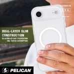 Pelican Protector iPhone Air Case - Compatible with MagSafe- Clear