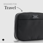 kate spade new york Nylon Tech Organiser Pouch - Signature Black
