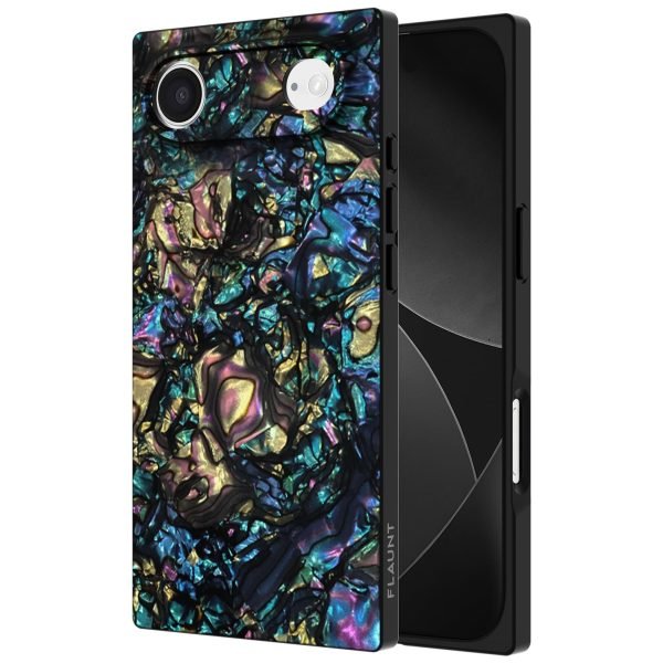 FLAUNT Official Square iPhone Air Case - Abalone Shell
