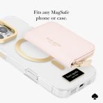 kate spade new york Devin Clutch/Small MagSafe Wallet for Women -Chalk Pink
