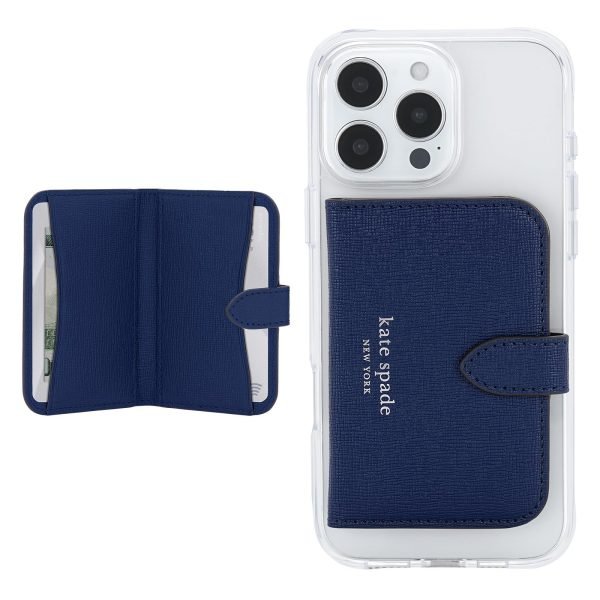 kate spade new york Morgan Magnetic Wallet/Card Holder - Navy