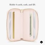 kate spade new york Devin Clutch/Small MagSafe Wallet for Women -Chalk Pink