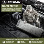 Pelican Shield iPhone 17 Pro Case - Compatible with MagSafe - Carbon