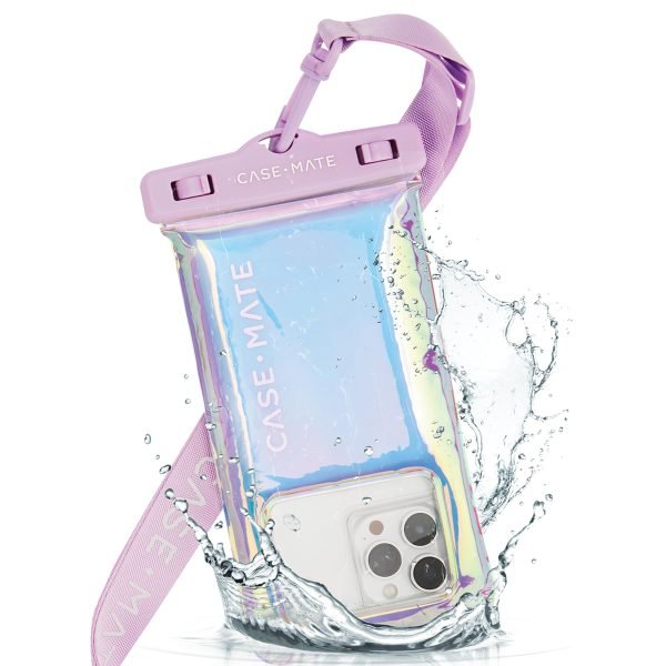 Case-Mate Soap Bubble IP68 Waterproof Phone Pouch - Iridescent