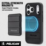 Pelican Protector iPhone 17 Pro Case - Compatible with MagSafe- Black