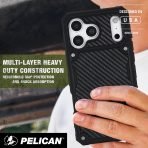 Pelican Shield iPhone 17 Pro Max Case - Compatible with MagSafe - Carbon