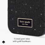kate spade new york iPhone 17 Pro Case - Crystal Pave Nightfall