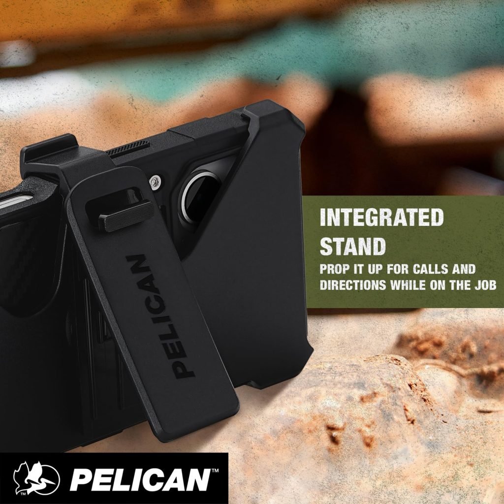 Pelican Shield iPhone 17 Pro Case - Compatible with MagSafe - Carbon