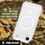 Pelican Protector iPhone Air Case - Compatible with MagSafe- Clear