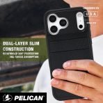 Pelican Protector iPhone 17 Pro Max Case - Compatible with MagSafe- Black