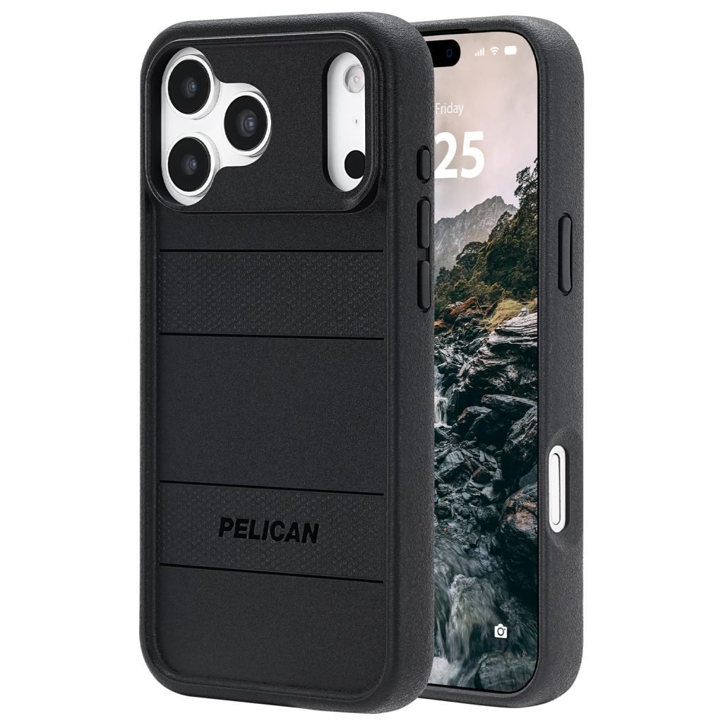 Pelican Protector iPhone 17 Pro Max Case - Compatible with MagSafe- Black