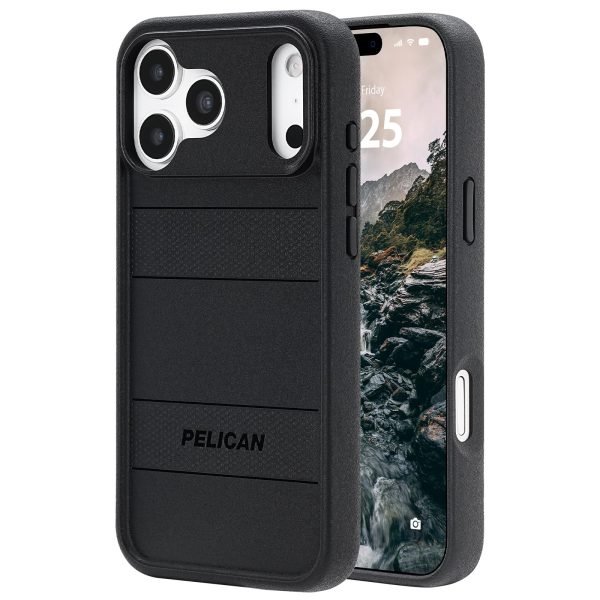 Pelican Protector iPhone 17 Pro Max Case - Compatible with MagSafe- Black
