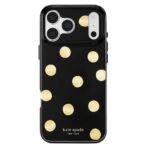 kate spade new york Phone Case for iPhone 17/18 Pro - Metallic Classic Dot