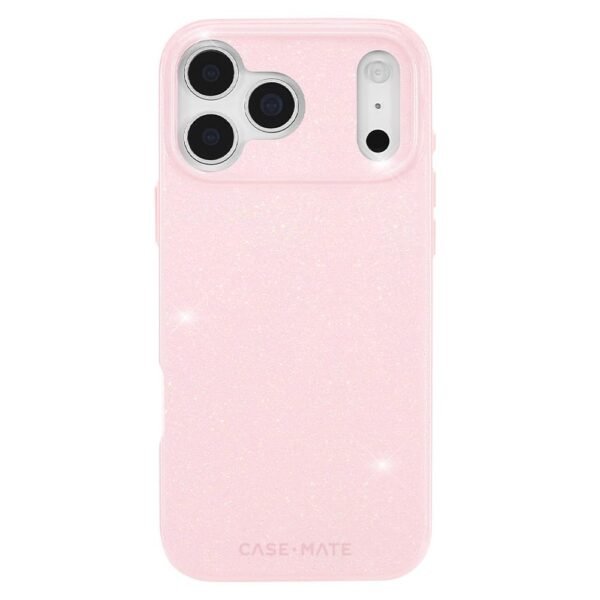 Case-Mate MagSafe Phone Case for iPhone 18 Pro - Ballet Pink Twinkle