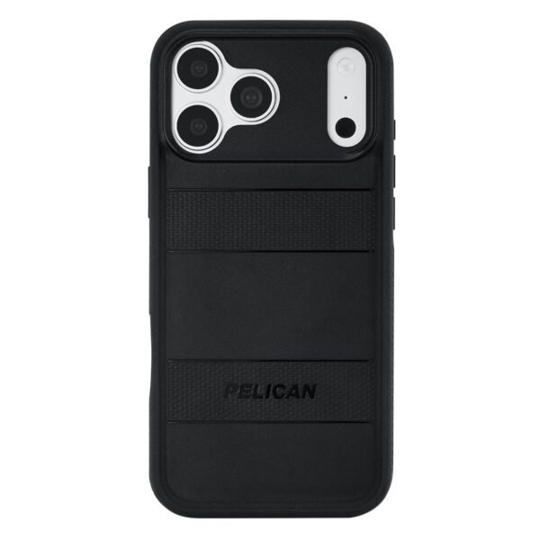 Pelican Protector iPhone 17/18 Pro Case - Rugged MagSafe Phone Case - Black