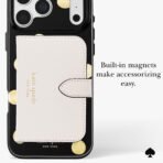 kate spade new york Phone Case for iPhone 17/18 Pro - Metallic Classic Dot