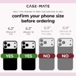 Case-Mate MagSafe Phone Case for iPhone 18 Pro - Ballet Pink Twinkle
