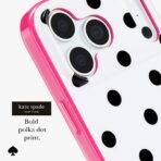 kate spade new york Phone Case for iPhone 17/18 Pro - Picture Dot Pop Pink