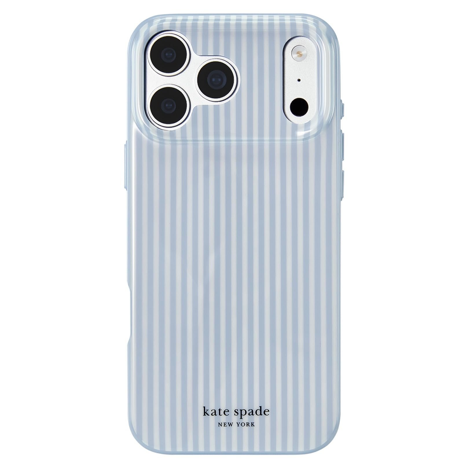 kate spade new york Case for iPhone 17/18 Pro Max - Stripe Diamond Blue kate spade new york Case for iPhone 17/18 Pro Max - Stripe Diamond Blue