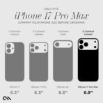 Case-Mate MagSafe Phone Case for iPhone 18 Pro Max - Sheer Twinkle Silver