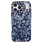 kate spade new york Phone Case for iPhone 18 Pro/17 Pro - Flowerbed Navy
