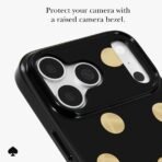 kate spade new york Phone Case for iPhone 17/18 Pro - Metallic Classic Dot